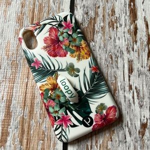 Loopy iPhone XR Hawaiian Tropical case